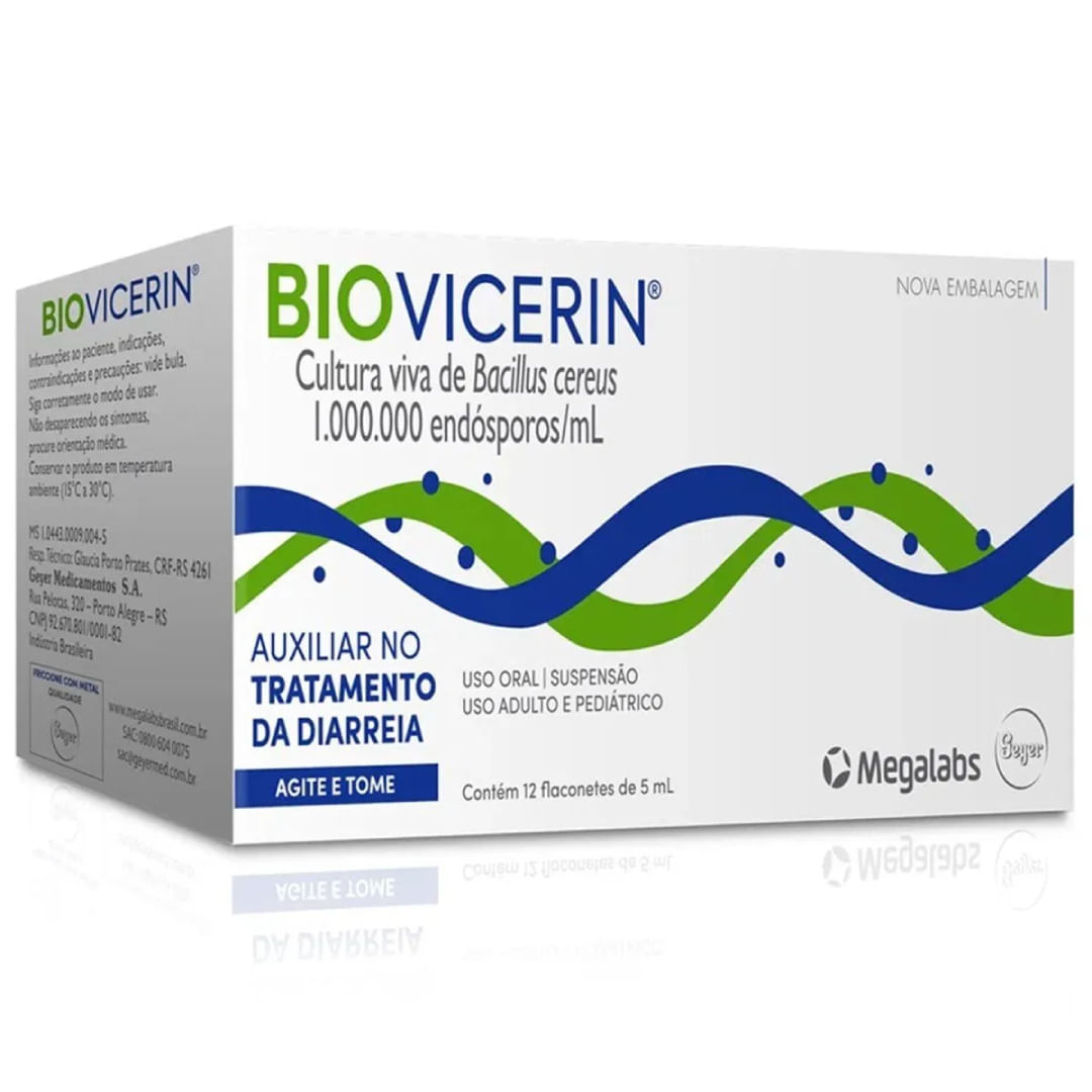 BIOVICERIN SUSPENSAO ORAL 1 FRASCO 5ML GEYER