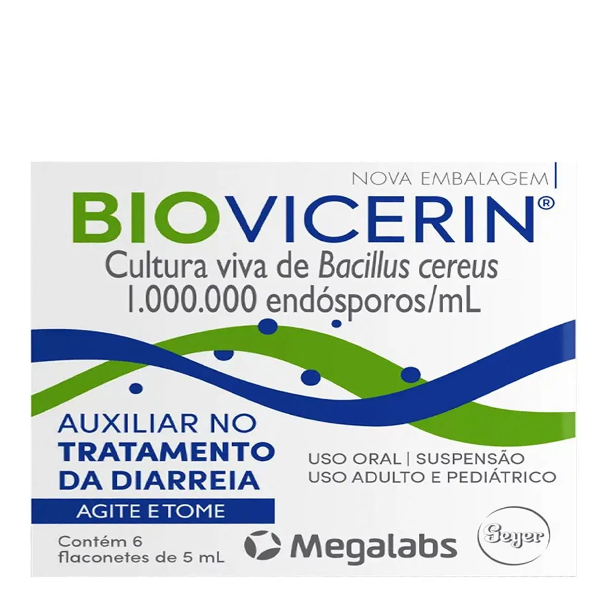 Thumbnail de BIOVICERIN SUSPENSAO ORAL 6 FRASCOS 5ML GEYER