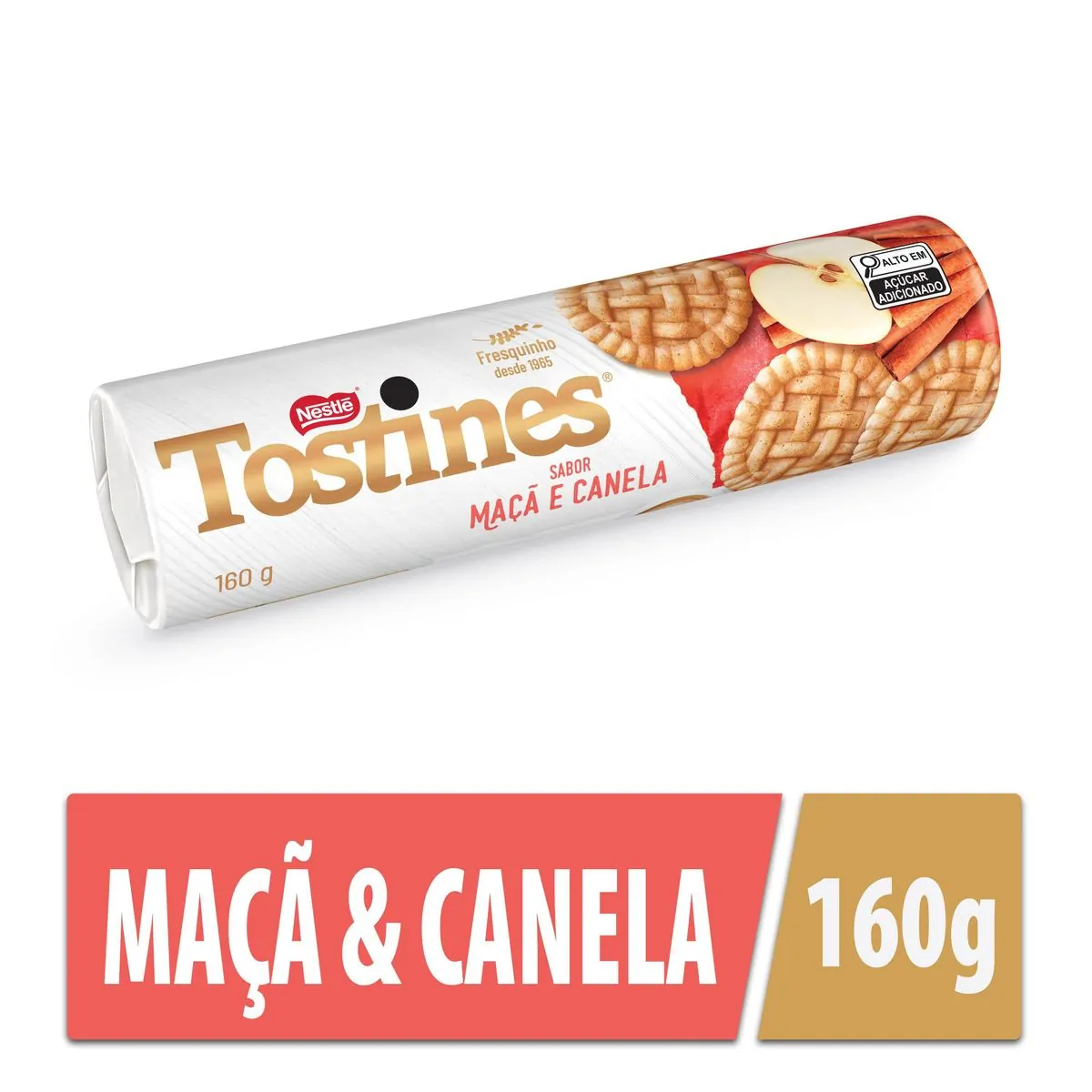Imagem do produto BISCOITO TOSTINES MACA E CANELA NESTLE 160G