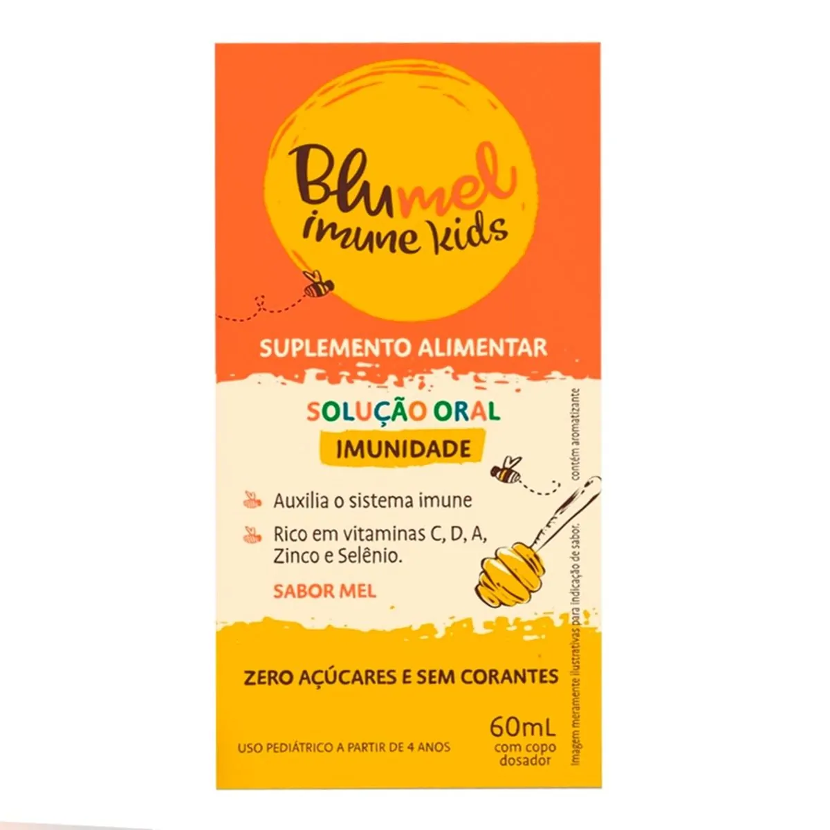 Imagem do produto BLUMEL IMUNE KIDS SOLUCAO ORAL 60ML HYPERA FARMA