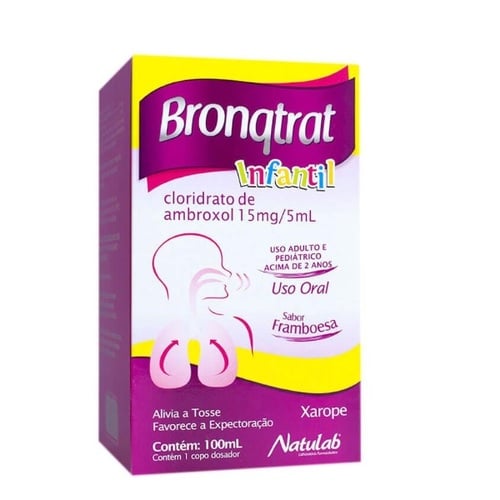Imagem do produto BRONQTRAT 3MG/ML XAROPE 100ML NATULAB