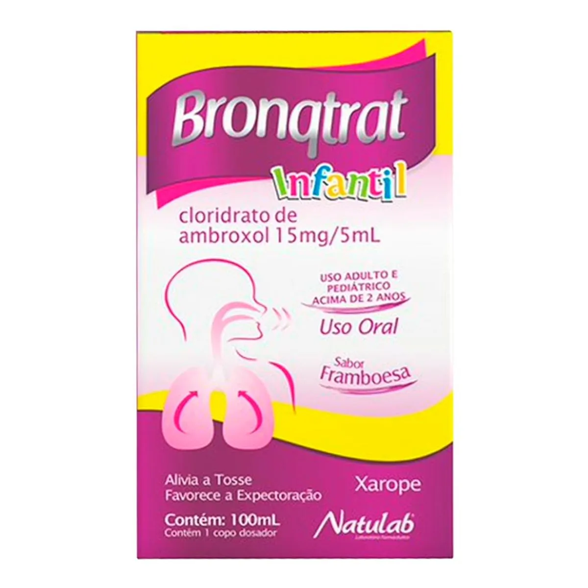 Thumbnail de BRONQTRAT 3MG/ML XAROPE 100ML NATULAB