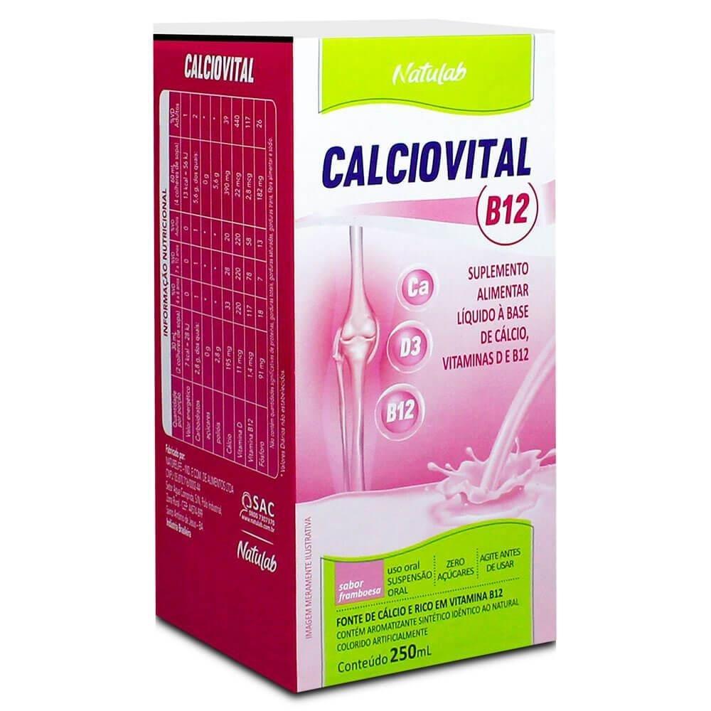 Imagem do produto CALCIOVITAL B12 250ML SUSPENSAO NATULAB