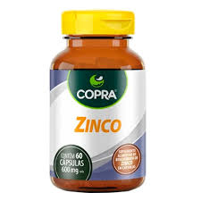 Imagem do produto CAPSULA DE ZINCO QUELATO COM 60 UNIDADES COPRA