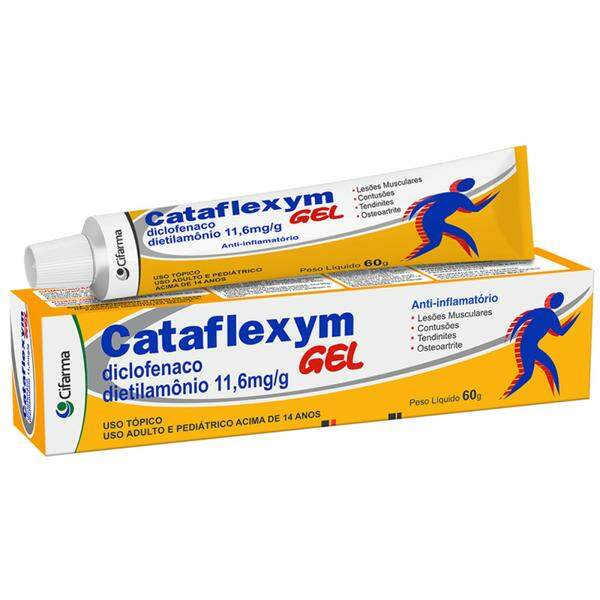 Imagem do produto CATAFLEXYM 10MG/G GEL 60G CIFARMA
