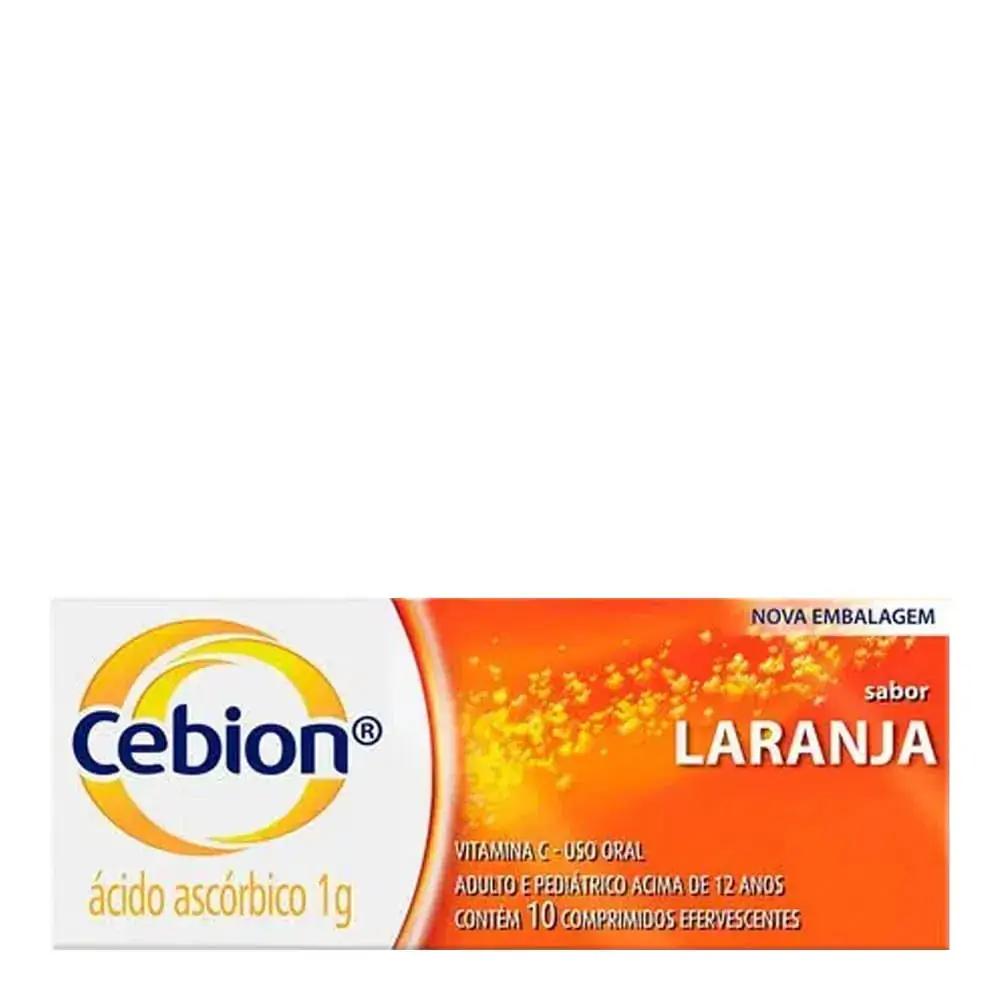 Thumbnail de CEBION 1G COM 10 COMPRIMIDOS EFERVESCENTES SABOR LARANJA