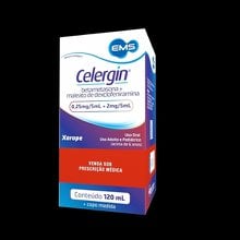Imagem do produto CELERGIN 0,25MG+2MG/5ML XAROPE 120ML EMS