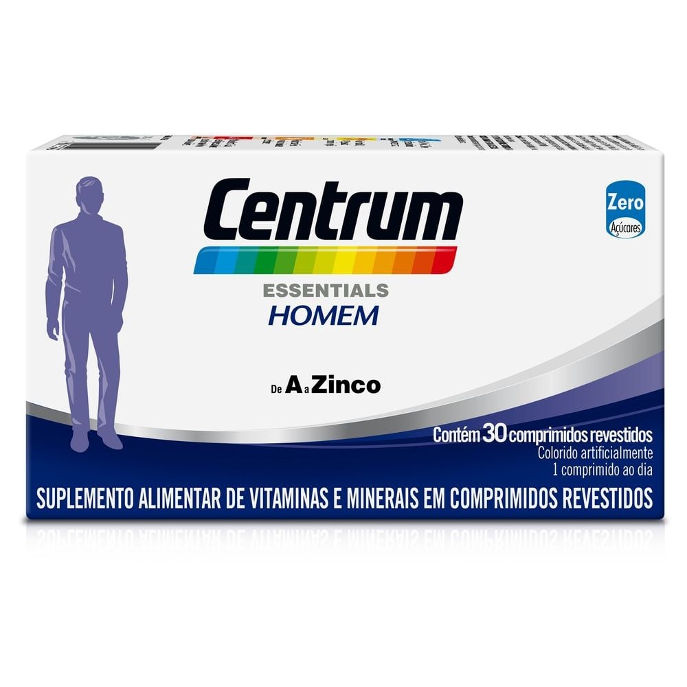 Imagem do produto CENTRUM ESSENTIALS HOMEM COM 30 COMPRIMIDOS