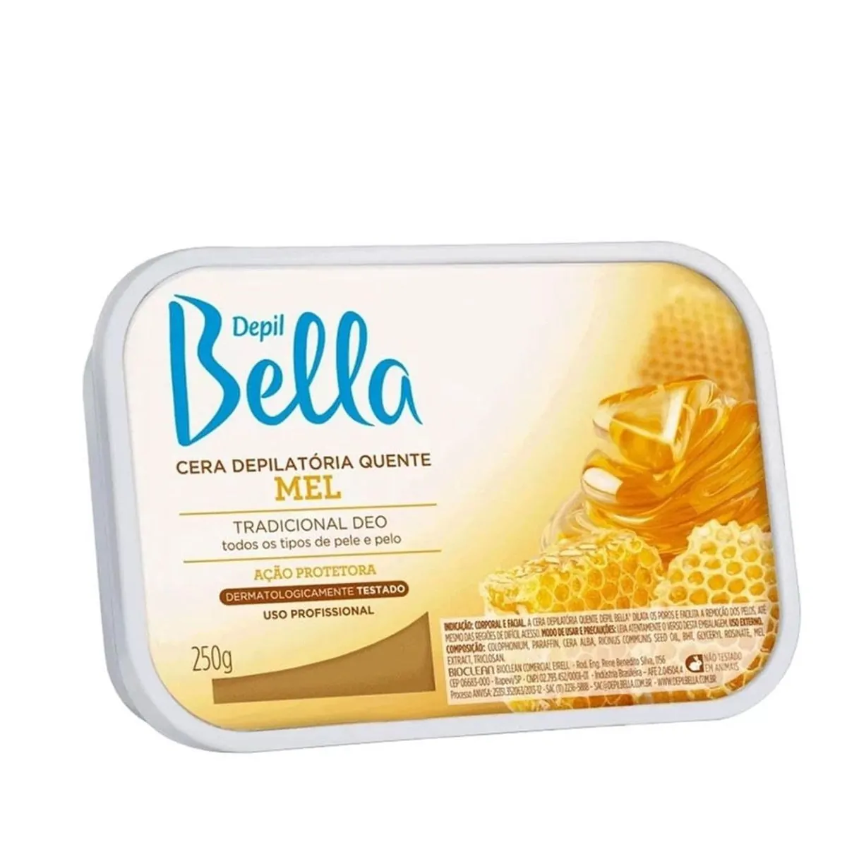 Imagem do produto CERA DEPILATORIA DEPIL BELLA MEL 250G