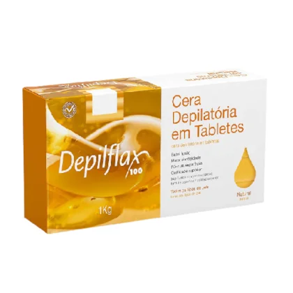 Imagem do produto CERA DEPILATORIA EM TABLETES COCO 250G DEPILFLAX