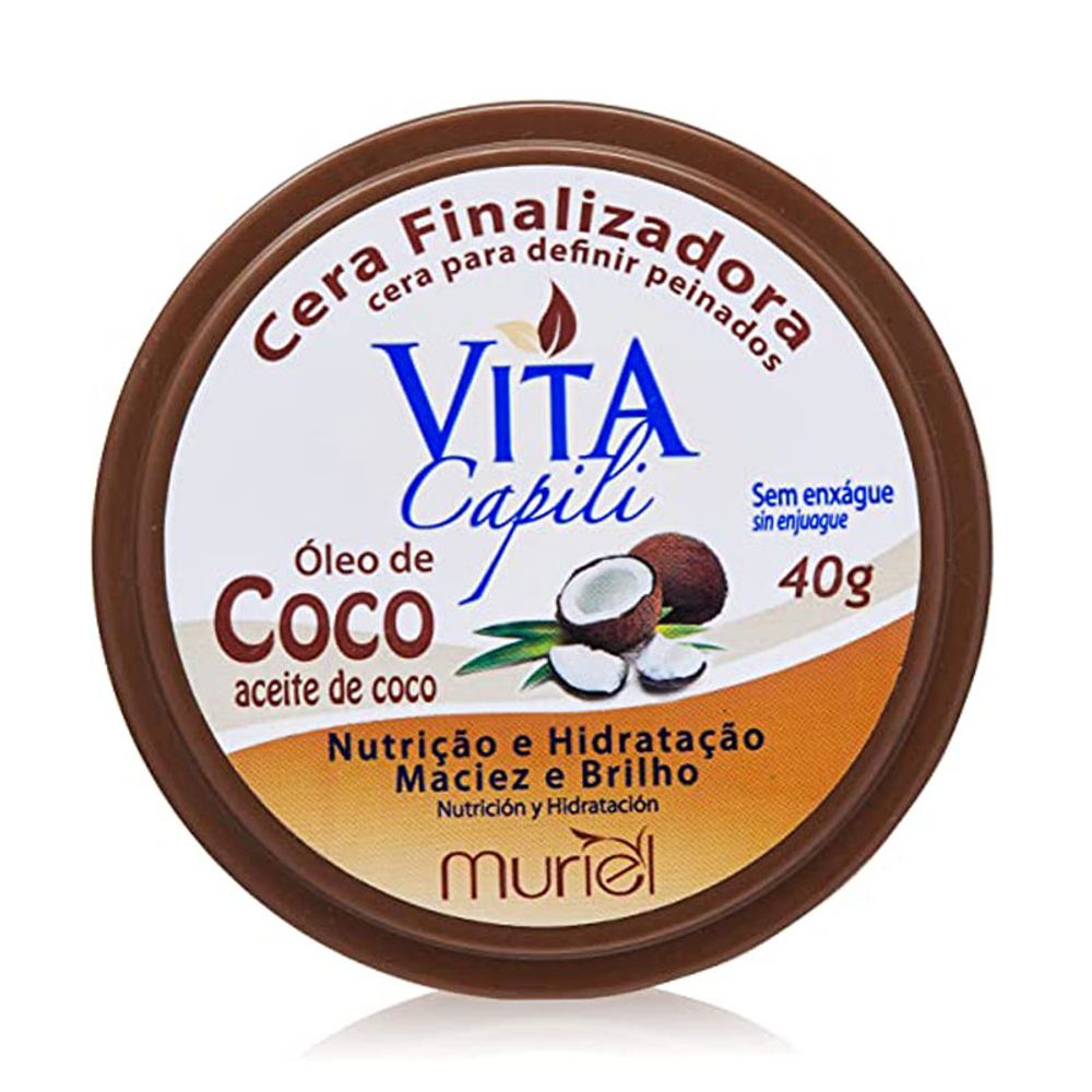 Imagem do produto CERA FINALIZADORA MURIEL OLEO DE COCO 40G