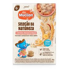Imagem do produto CEREAL INFANTIL MUCILON QUINOA, BANANA E MACA 100G