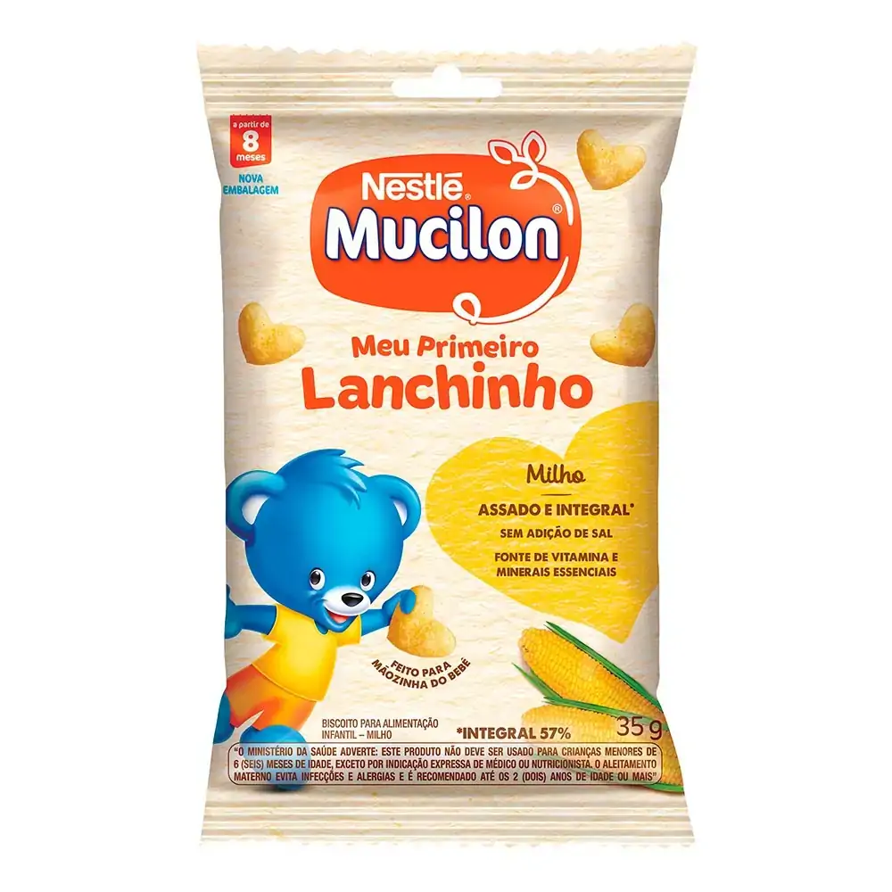 Imagem do produto CEREAL INFANTIL MUCILON SNACK TRADICIONAL 35G
