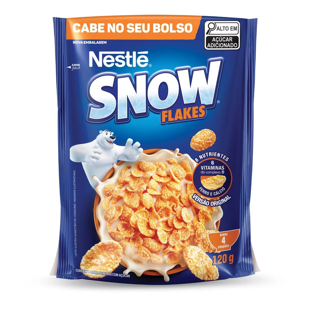 Imagem do produto CEREAL MATINAL SNOW FLAKES SACHET 120G