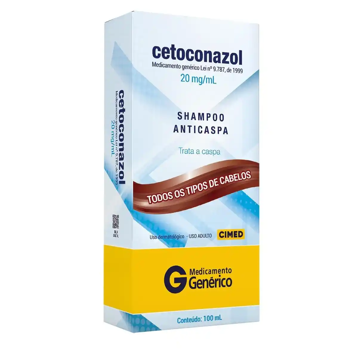 Thumbnail de CETOCONAZOL 20MG/ML SHAMPOO 100ML CIMED