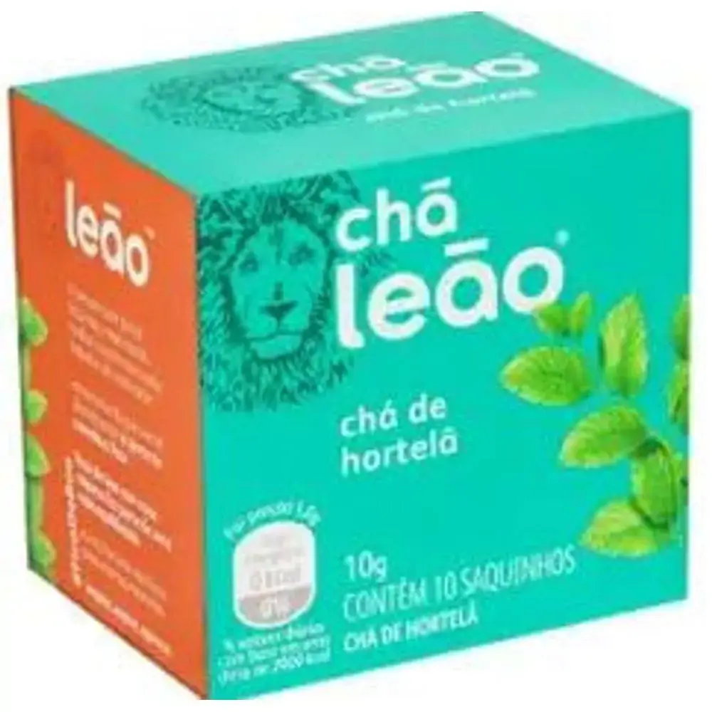 Imagem do produto CHA LEAO HORTELA COM 10 SACHES 10G