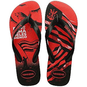 Imagem do produto CHINELO HAVAIANAS TOP TIMES FLAMENGO PRETO 39/40