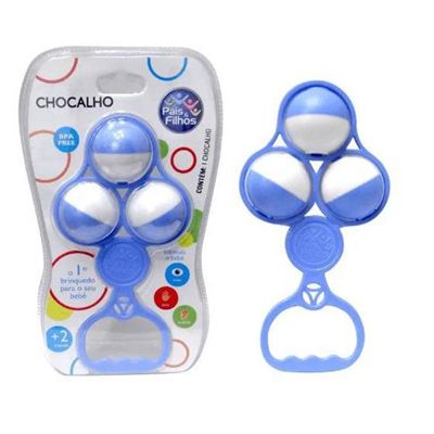 Imagem do produto CHOCALHO AZUL PAIS E FILHOS