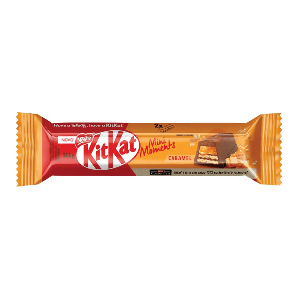 Thumbnail de CHOCOLATE KIT KAT MINI MOMENTS CARAMEL 34,6G
