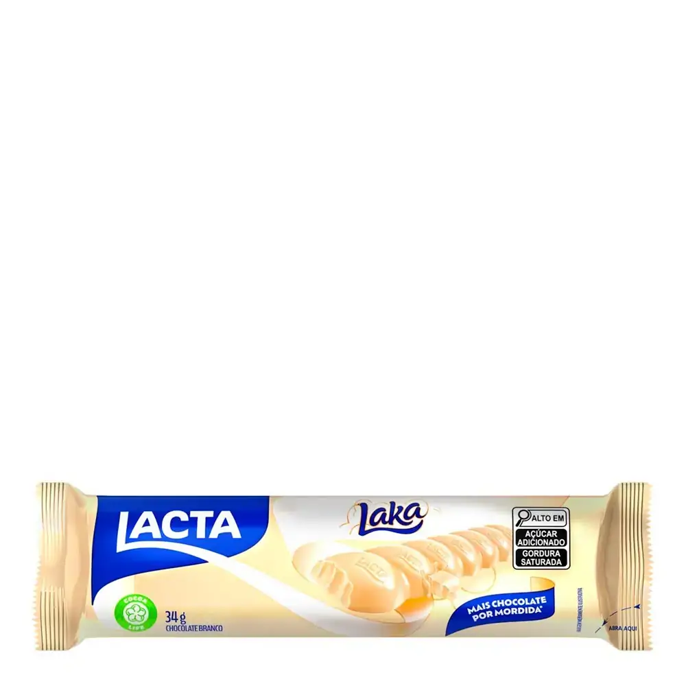 Imagem do produto CHOCOLATE LACTA LAKA 34G