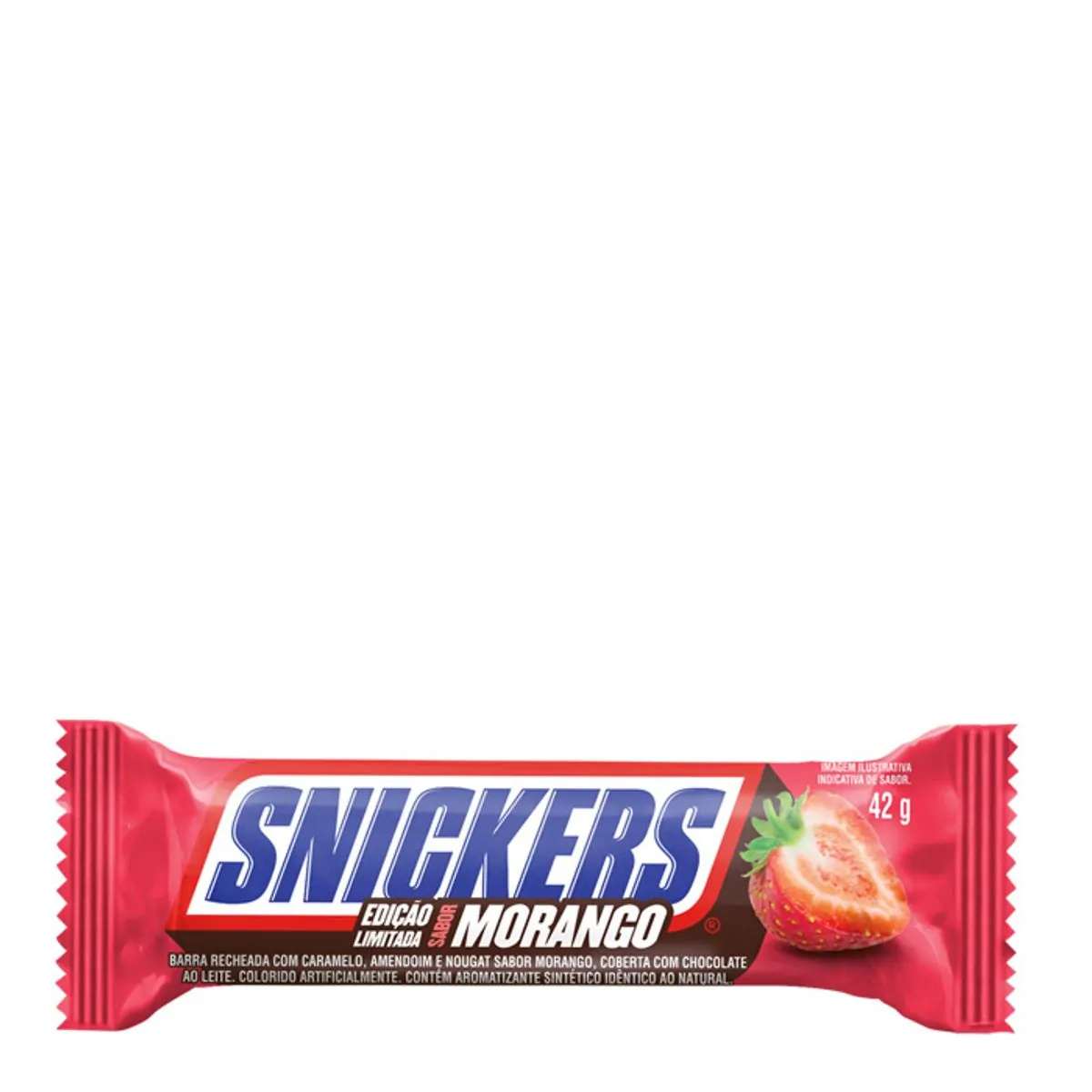 Thumbnail de CHOCOLATE SNICKERS MORANGO BARRA 42G