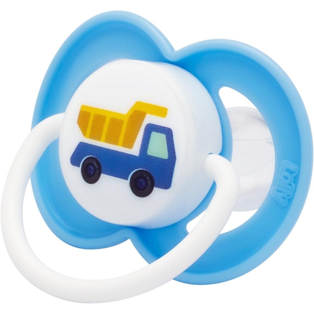 Imagem do produto CHUPETA LOLLY CLASSIC SILICONE ORTODONTICA TAMANHO 2 AZUL