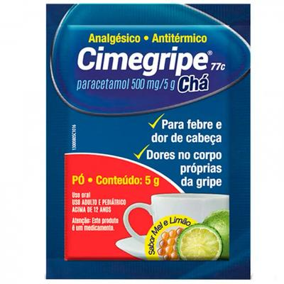 Imagem do produto CIMEGRIPE 77C 100MG/G PO PARA SOLUCAO ORAL COM 50 ENVELOPES 5G CIMED