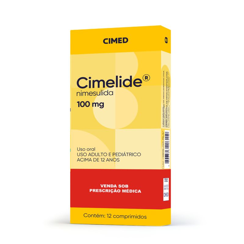 Imagem do produto CIMELIDE 100MG COM 12 COMPRIMIDOS CIMED