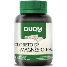 Imagem do produto CLORETO DE MAGNESIO PA 580MG DUOM COM 60 CAPSULAS