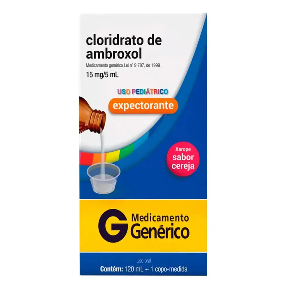 Thumbnail de CLORIDRATO DE AMBROXOL 3MG/ML CIMED XAROPE 120ML