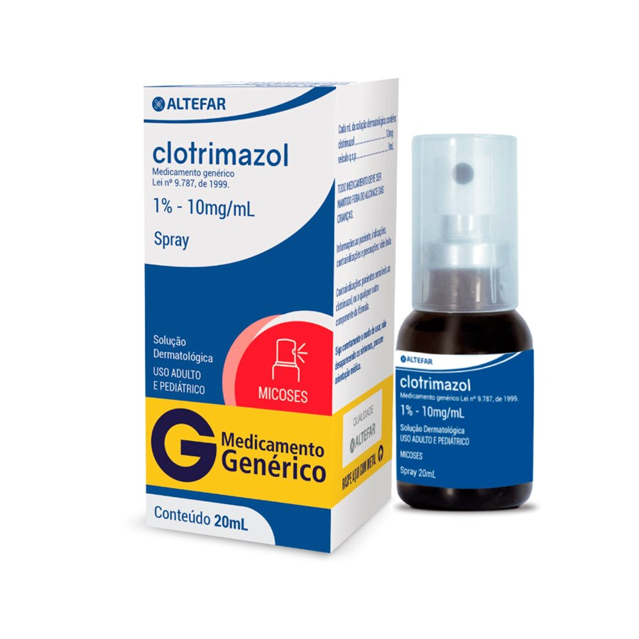 Imagem do produto CLOTRIMAZOL 10MG/ML BELFAR SOLUCAO TOPICA SPRAY 20ML