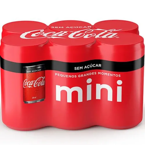 Imagem do produto COCA COLA SEM ACUCAR 220ML