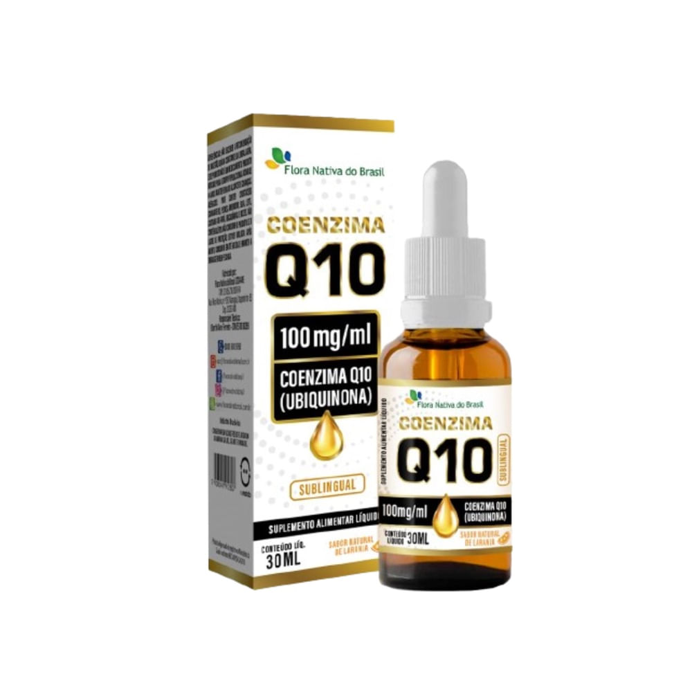 Imagem do produto COENZIMA Q10 100MG/ML FLORA NATIVA 30ML