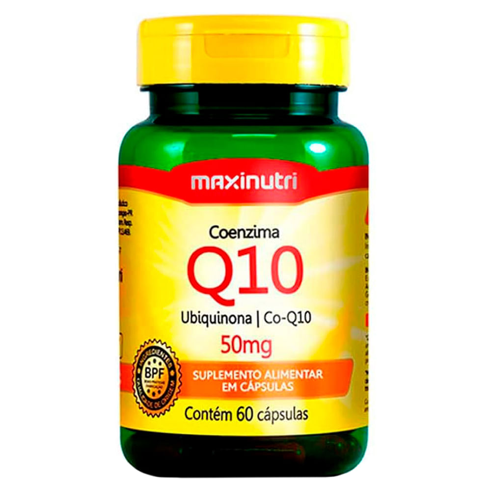 Imagem do produto COENZIMA Q10 50MG MIX NUTRI CAIXA COM 60 CAPSULAS