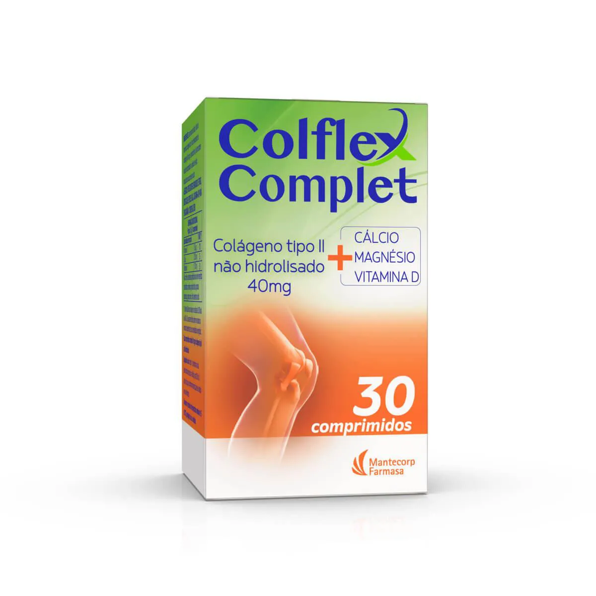 Imagem do produto COLFLEX COMPLET MANTECORP FARMASA CAIXA COM 30 COMPRIMIDOS