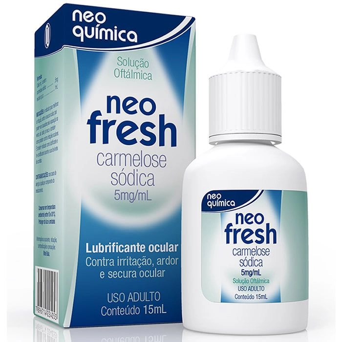 Imagem do produto COLIRIO NEO FRESH 5MG/ML SOLUCAO OFTALMICA GOTAS 15ML