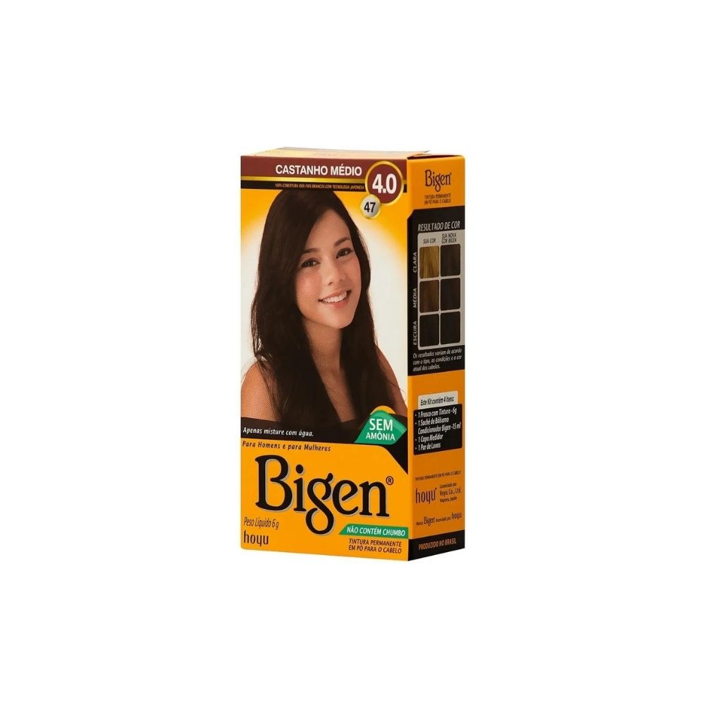 Imagem do produto COLORACAO EM PO BIGEN 59 PRETO AZULADO CLESS