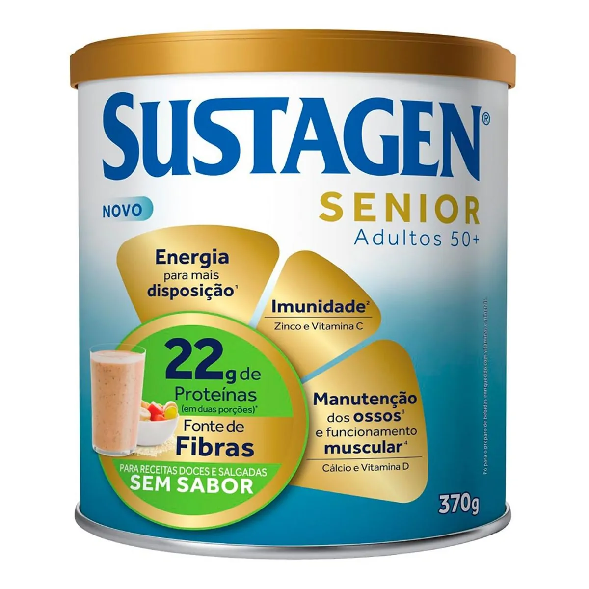 Thumbnail de COMPLEMENTO ALIMENTAR SUSTAGEN SENIOR SEM SABOR 370G