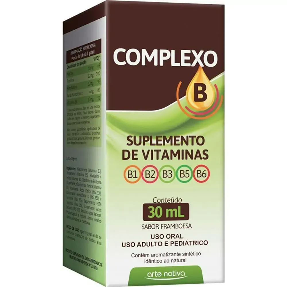 COMPLEXO B NATIVITA GOTAS 30ML