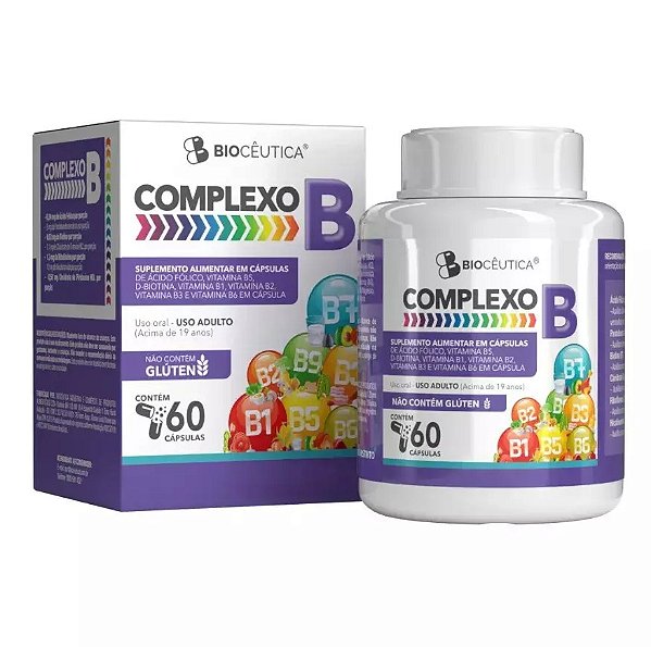 Imagem do produto COMPLEXO B SUPLEMENTO ALIMENTAR NATUNUTRA