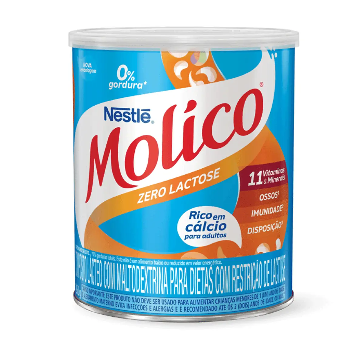 Imagem do produto COMPOSTO LACTEO MOLICO ZERO LACTOSE 260G