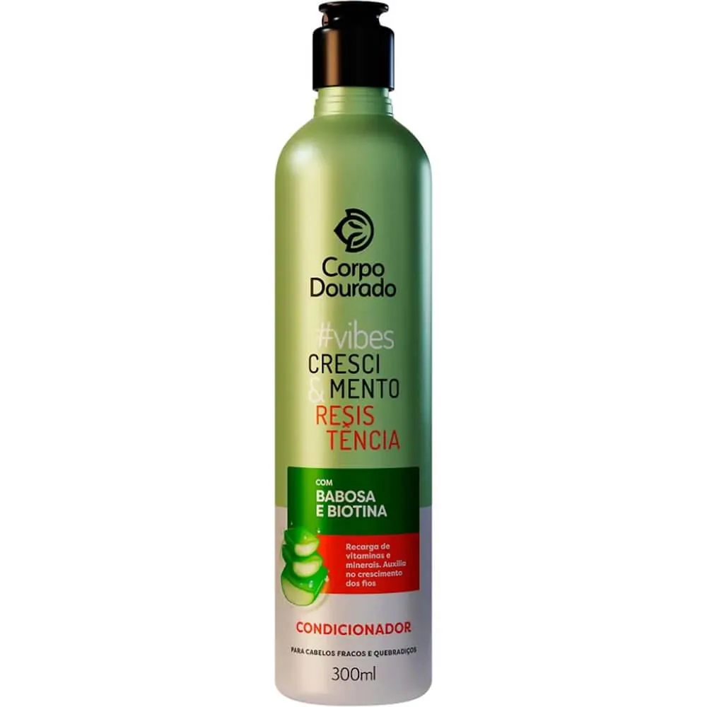 Imagem do produto CONDICIONADOR CORPO DOURADO VIBES CRESCIMENTO 300ML