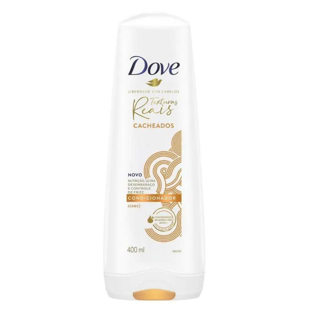 Thumbnail de CONDICIONADOR DOVE TEXTURAS REAIS CACHOS 400ML