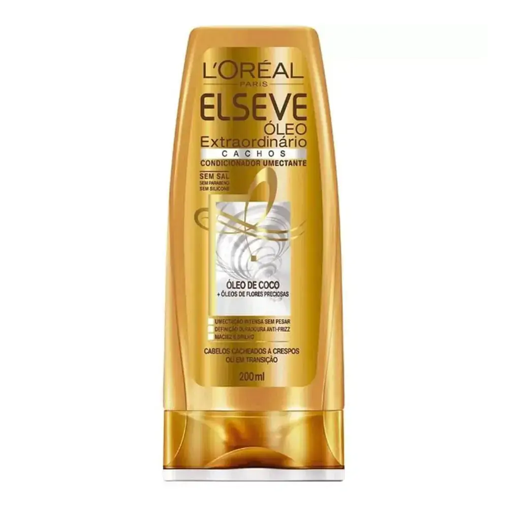 Imagem do produto CONDICIONADOR ELSEVE OLEO EXTRAORDINARIO CACHOS 200ML