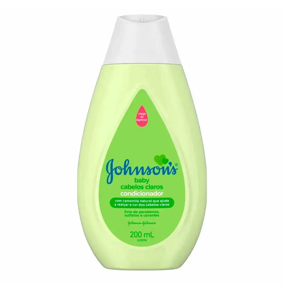 CONDICIONADOR JOHNSONS BABY CABELOS CLAROS 200ML