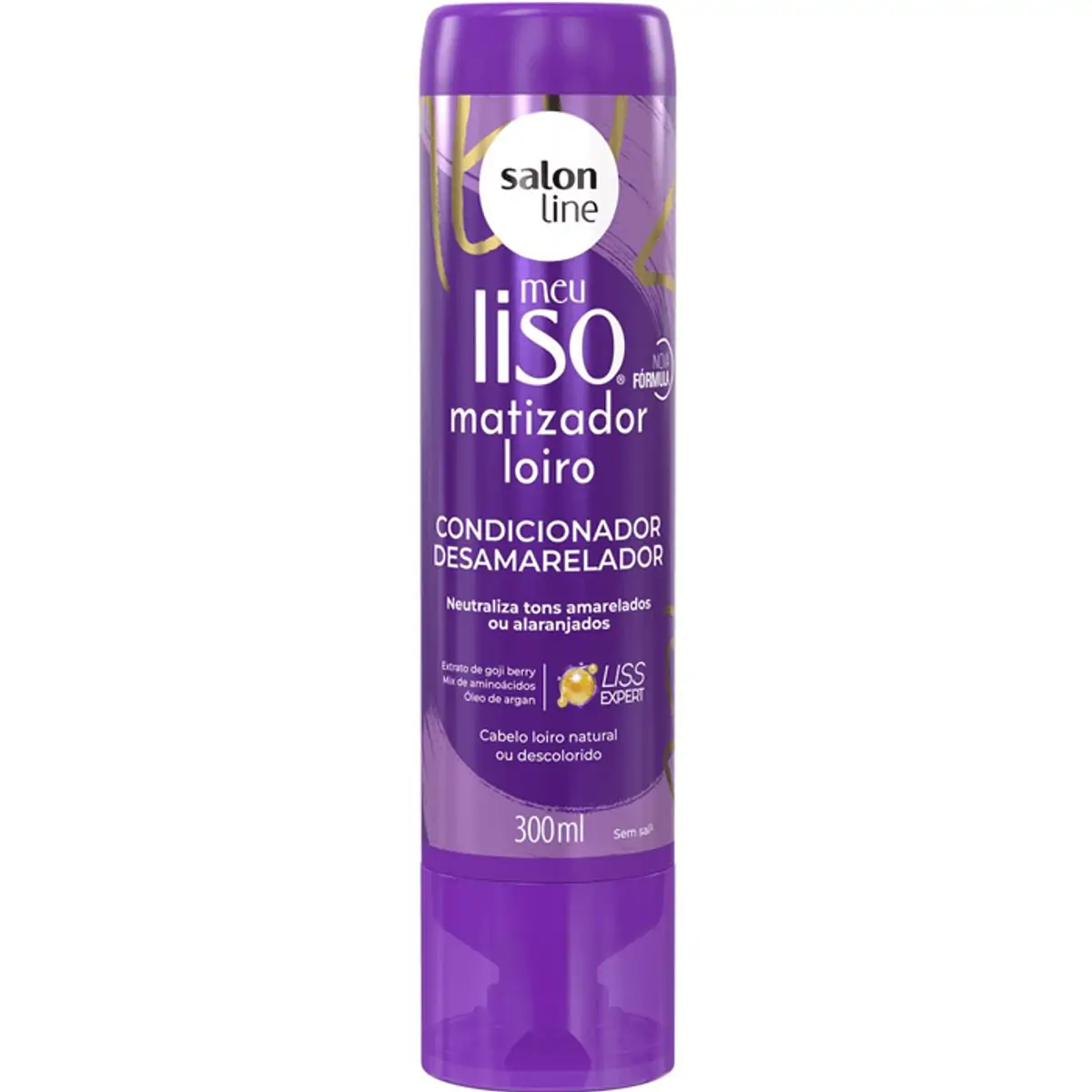 Imagem do produto CONDICIONADOR SALON LINE MEU LISO LOIRO MATIZADO 300ML