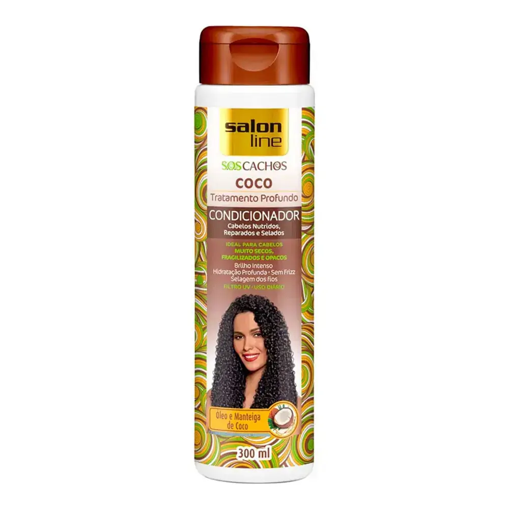 Imagem do produto CONDICIONADOR SALON LINE SOS CACHOS COCO 300ML