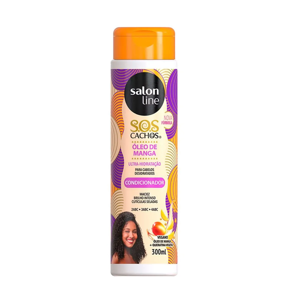 Thumbnail de CONDICIONADOR SALON LINE SOS OLEO DE MANGA 300ML