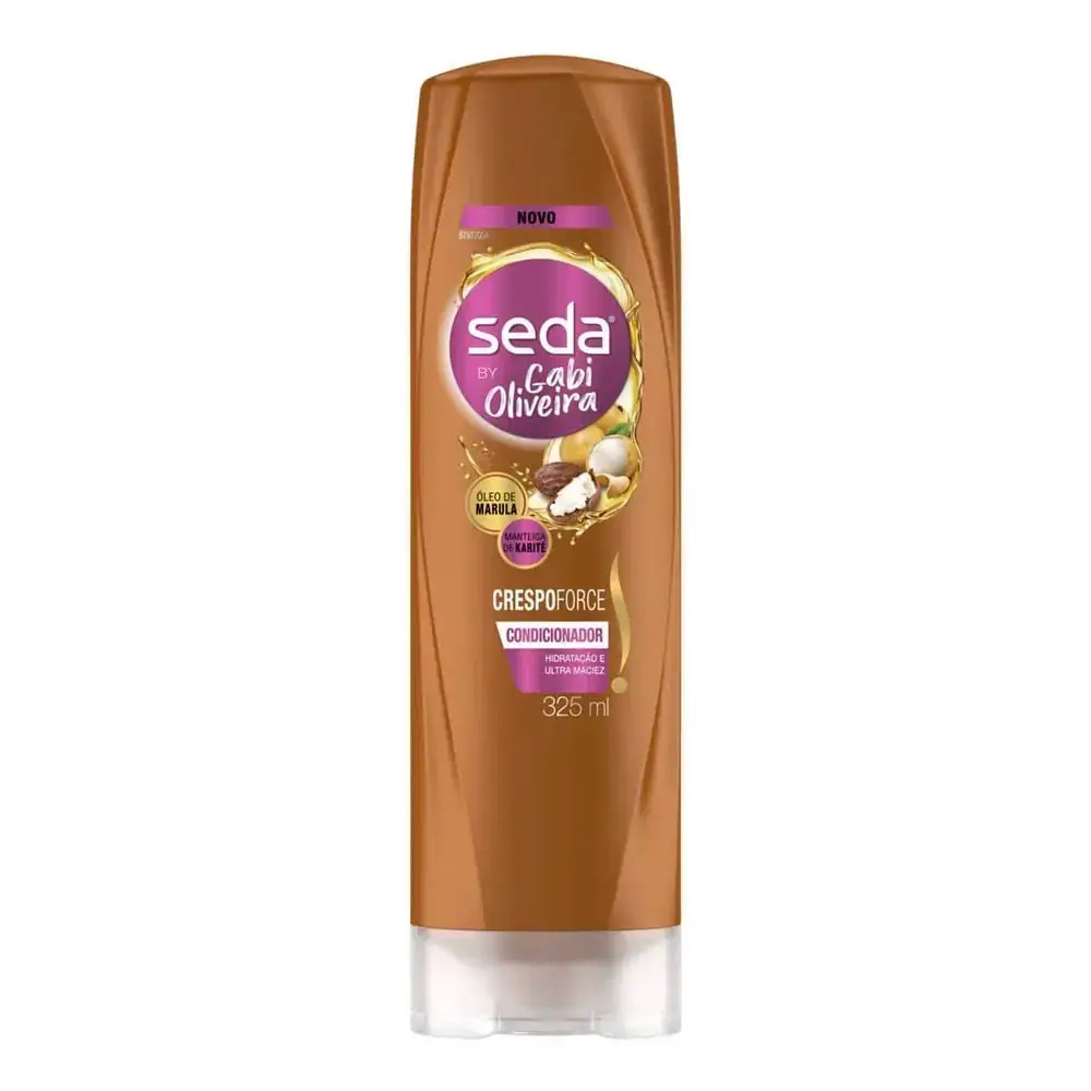 Imagem do produto CONDICIONADOR SEDA CRESPO FORCE MANTEIGA DE KARITE 325ML