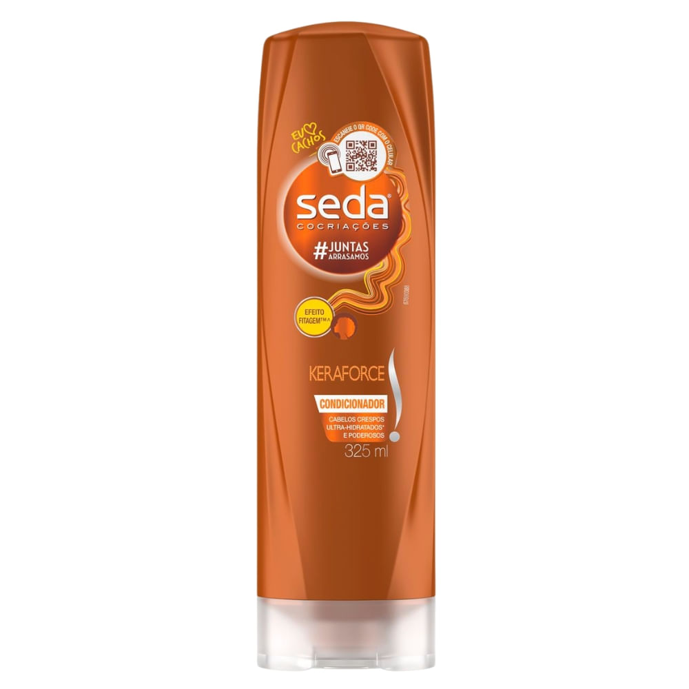 Thumbnail de CONDICIONADOR SEDA CRESPO FORCE MANTEIGA DE KARITE 325ML